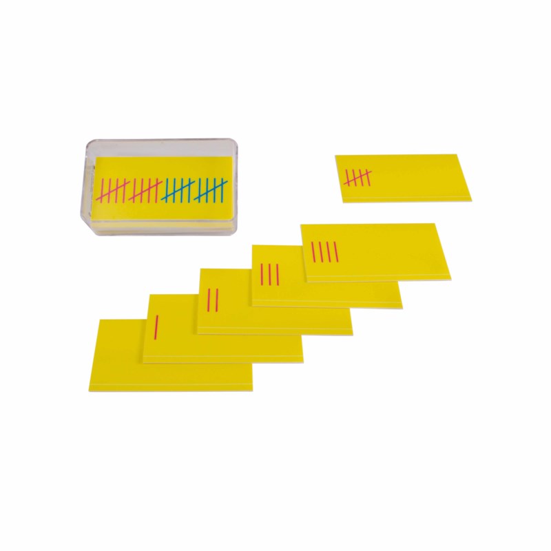 Cards with tally marks 0-20
