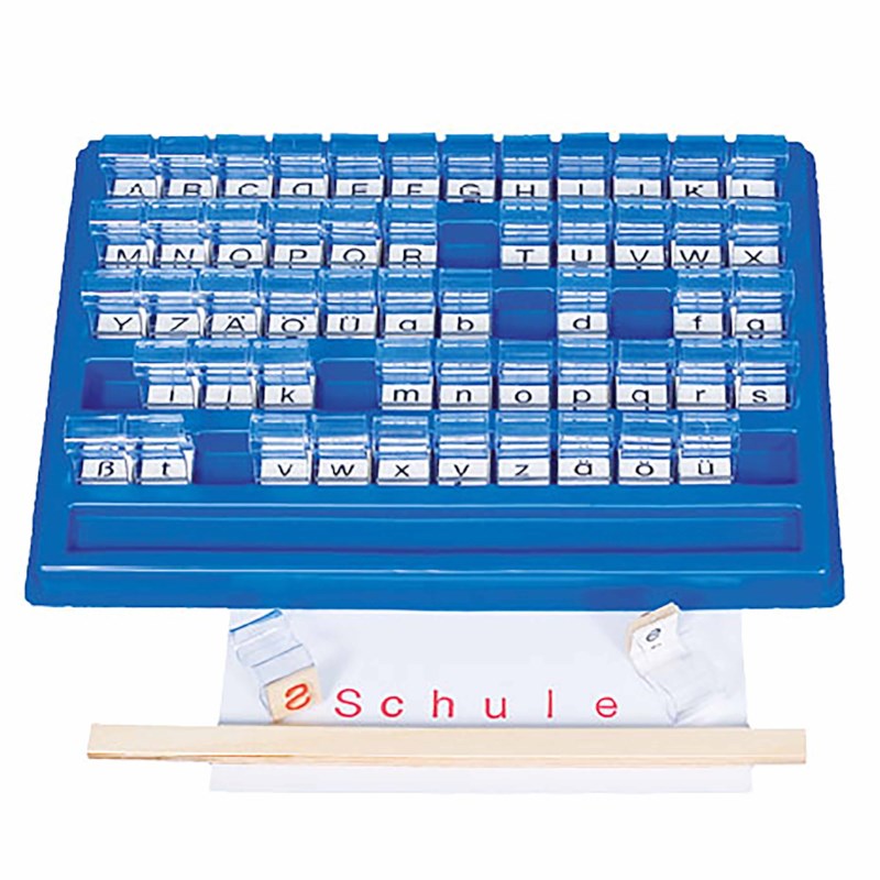 Stempel in Schachtel