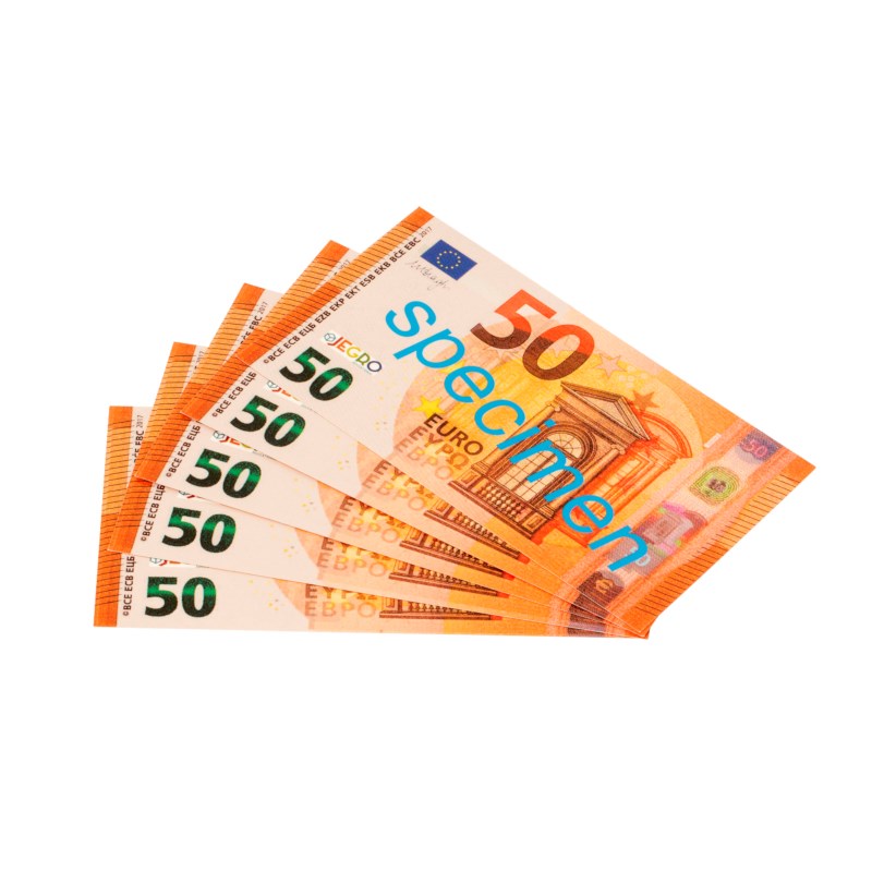 Euro banknotes 50 euro