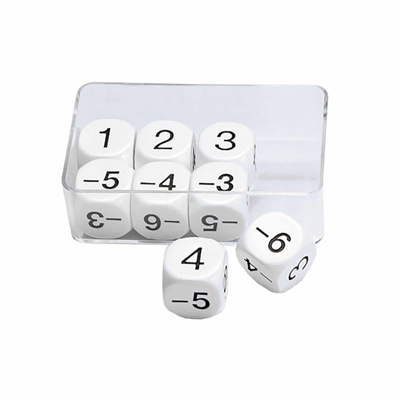 Dice -6 up to 6