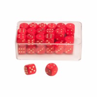 Dot dice red