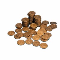 Euro coins 10 euro cent 