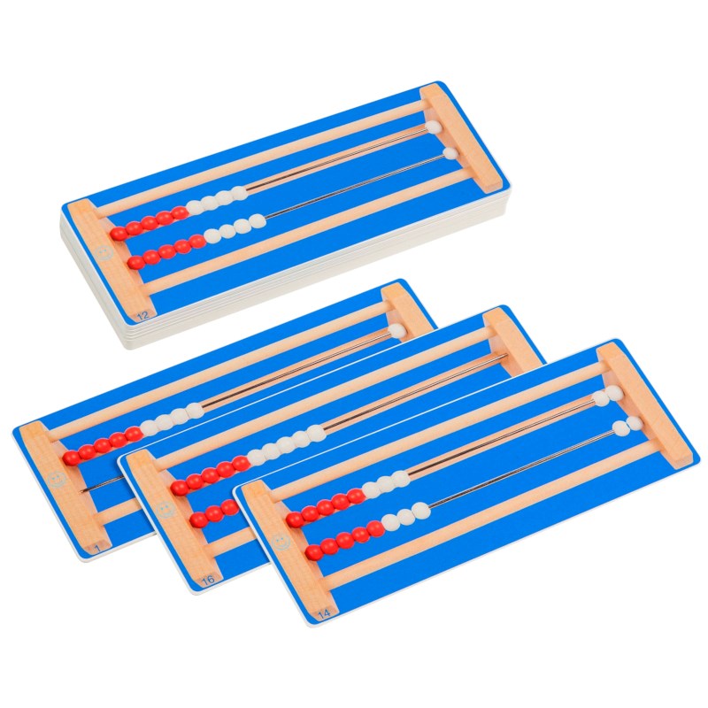 Counting frame cards up to 20